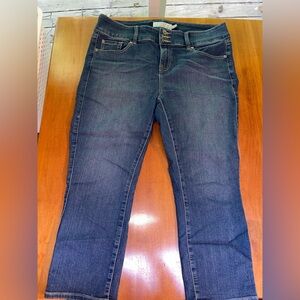 Torrid Denim Jeggings Cropped Size 16